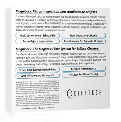 MagniLock Solar ND1000000 — Filtro magnético