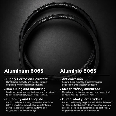 MagniLock Solar ND1000000 — Filtro magnético