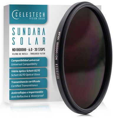 Sundara Solar ND1000000 · Filtro de rosca