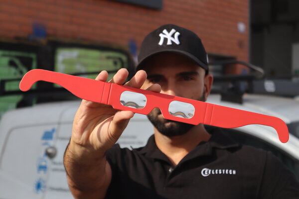 Gafas de Eclipse Solar — Colores Individuales
