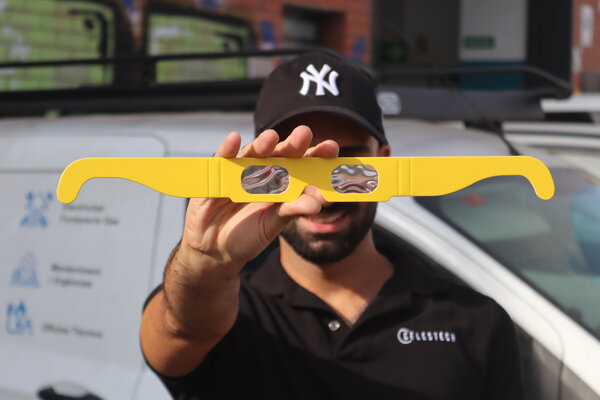 Gafas de Eclipse Solar — Colores Individuales