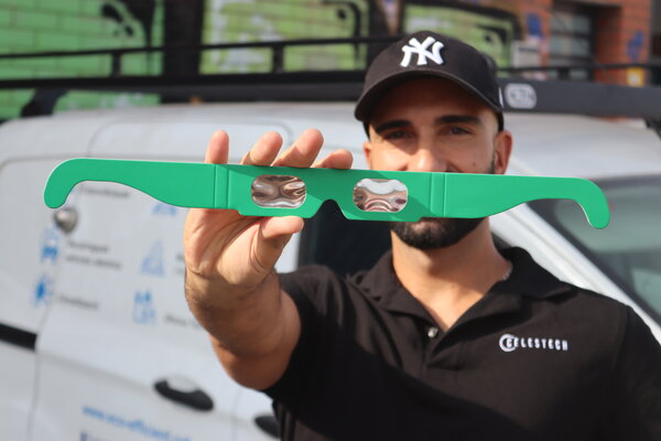 Gafas de Eclipse Solar — Colores Individuales