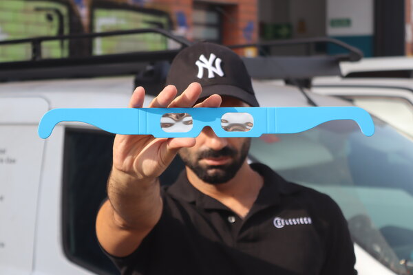 Gafas de Eclipse Solar — Colores Individuales