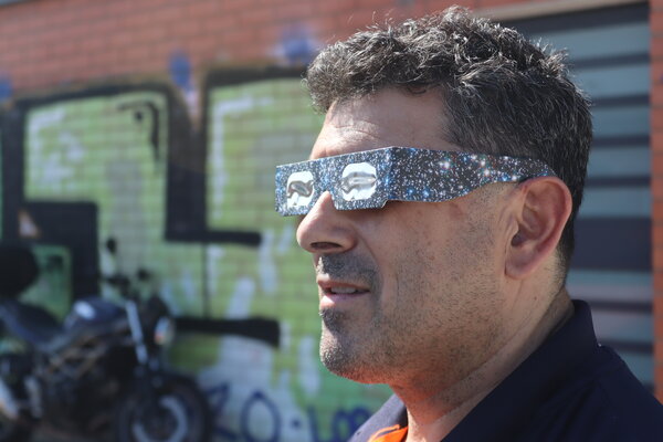 Gafas de Eclipse Solar — Cúmulo de Hércules — Diseño Estrellado